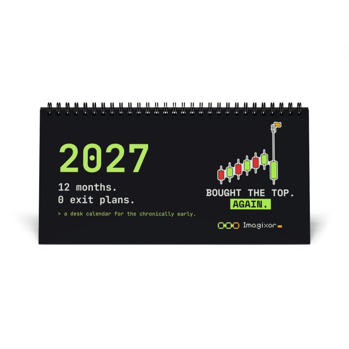 2027 Desk Calendar, Funny Crypto Trader Calendar, 12 Months of Market Humor, Investor Gift, Office Desk Decor, Tent Calendar 10x5 2027 Desk Calendar, Funny Crypto Trader Calendar, 12 Months of Market Humor, Investor Gift, Office Desk Decor, Tent Calendar 10x5