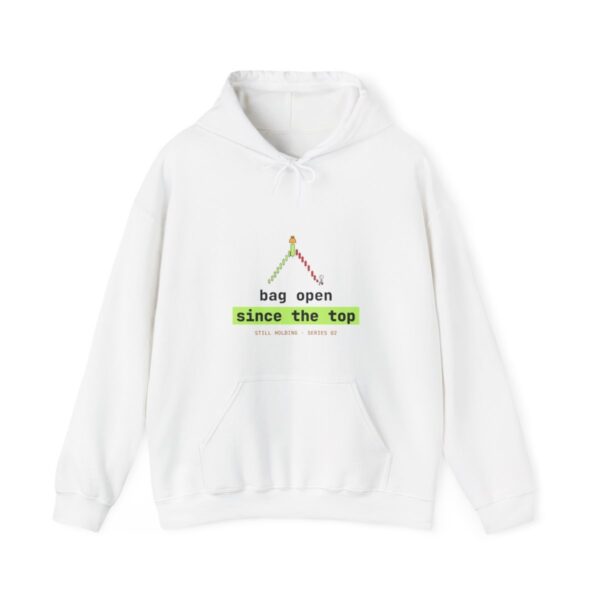 Bag Open Since the Top hoodie in White