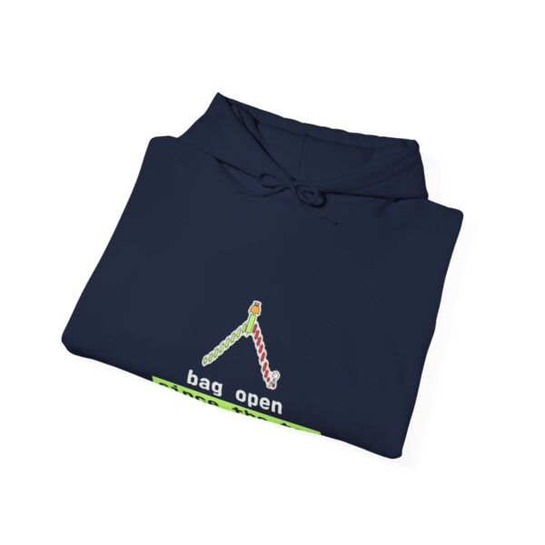 Bag Open Since the Top hoodie in Navy
