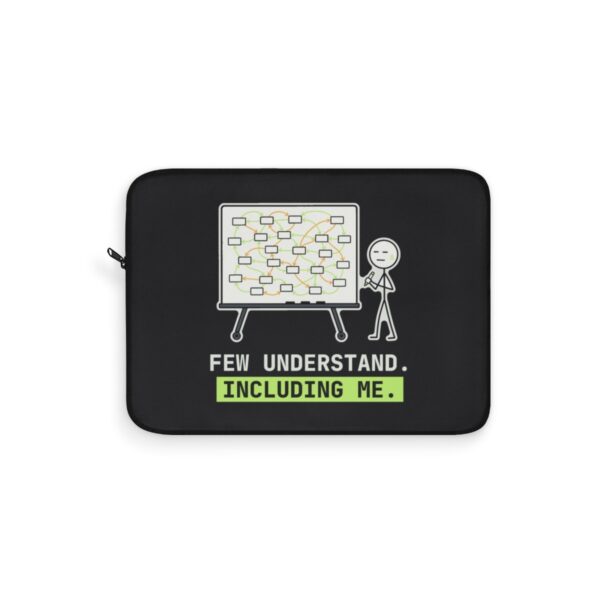 Few Understand. Including Me. Laptop Sleeve, Funny Crypto Trader Laptop Case, Conspiracy Board Sleeve, Developer Gift, 12 13 15 inch