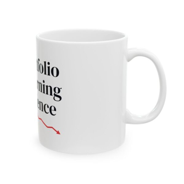 My Portfolio Is a Learning Experience Mug, Funny Crypto Coffee Mug, Trader Humor Cup, Investor Gift, Finance Humor Gift 11oz