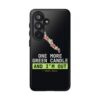 One More Green Candle and I'm Out Phone Case, Funny Crypto Trader Tough Case, Candle Chart Cover, Trader Gift, for iPhone, Galaxy, Pixel
