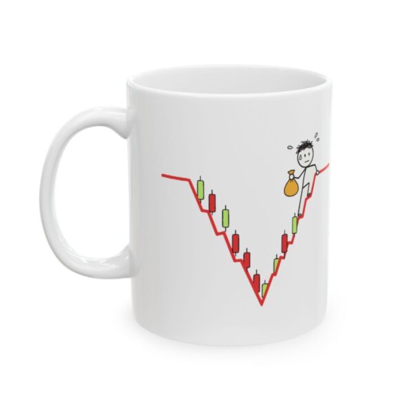 Survived the Chart. Still Holding the Bag. mug Survived the Chart. Still Holding the Bag. mug