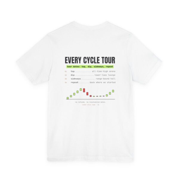 Tour Dates: Top, Dip, Sideways, Repeat tee in White Tour Dates: Top, Dip, Sideways, Repeat tee in White